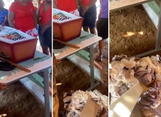 Família prepara enterro de idosa indígena e recebe corpo de funerária em caixão repleto de lixo: ‘Falta de respeito’, diz genro