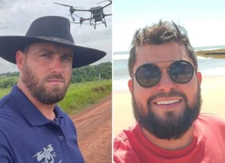 Bombeiros iniciam segundo dia de buscas por pescadores que caíram em rio após serem atingidos por raio