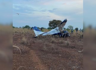 Morre no hospital segunda vítima de queda de avião em fazenda no Tocantins