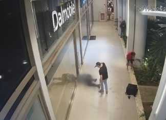 Vídeo mostra dono de veículo de luxo atirando em vigilante durante discussão em shopping no Tocantins