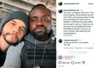 Lázaro Ramos brinca em homenagem de Brian Tyree Henry a Wagner Moura: ‘Maravilhoso, mas é meu irmão’