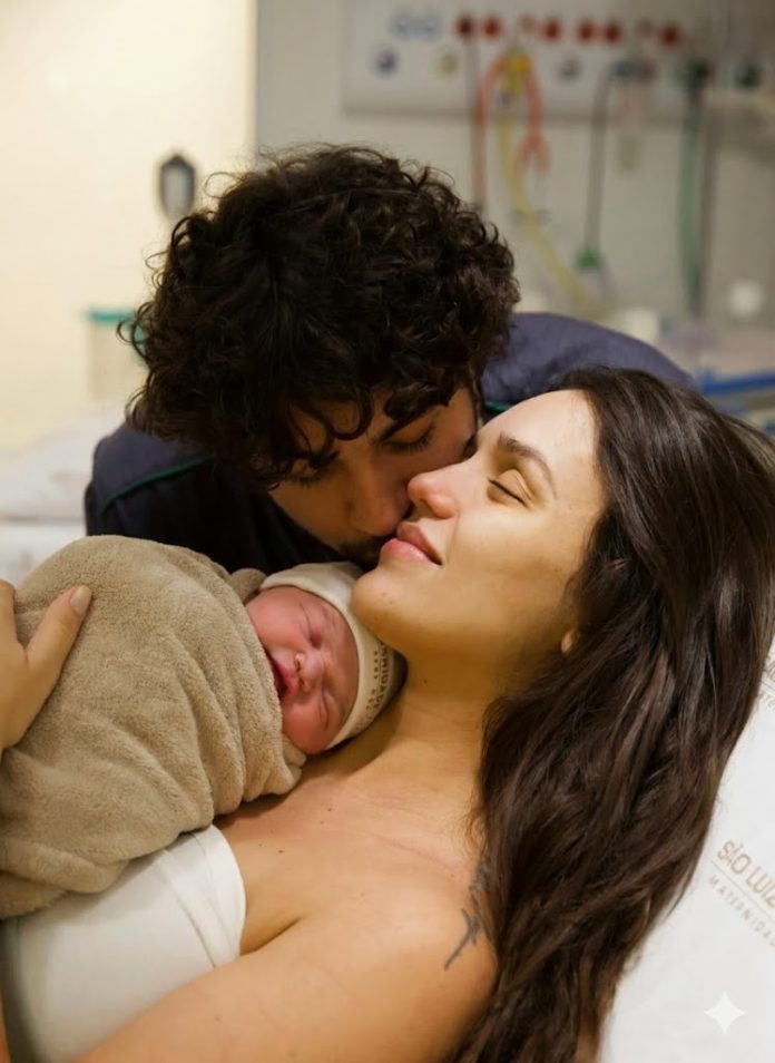 Nasce primeira filha de Rafa Kalimann e Nattanzinho