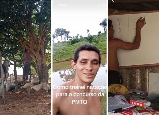 Persistente e sonhador: quem é o jovem que improvisou treinos em riacho e árvore para passar no concurso da PMTO