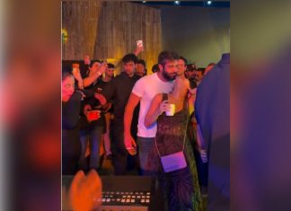Vídeo de cantor Henrique puxando cabelo da esposa durante show viraliza nas redes sociais