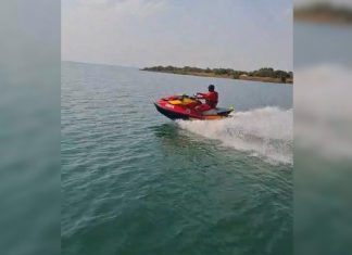 Seis pessoas são resgatadas após canoa virar no Lago de Palmas