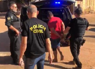 Suspeito de matar policial aposentado que tentava defender filho é preso no Tocantins