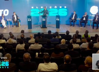 Em debate com clima ameno, candidatos ao governo do TO prometem concursos públicos e medidas para empresários