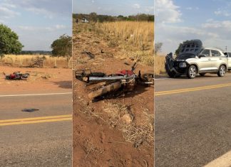 Passageira morre e condutor fica ferido após moto bater em carro na TO-373
